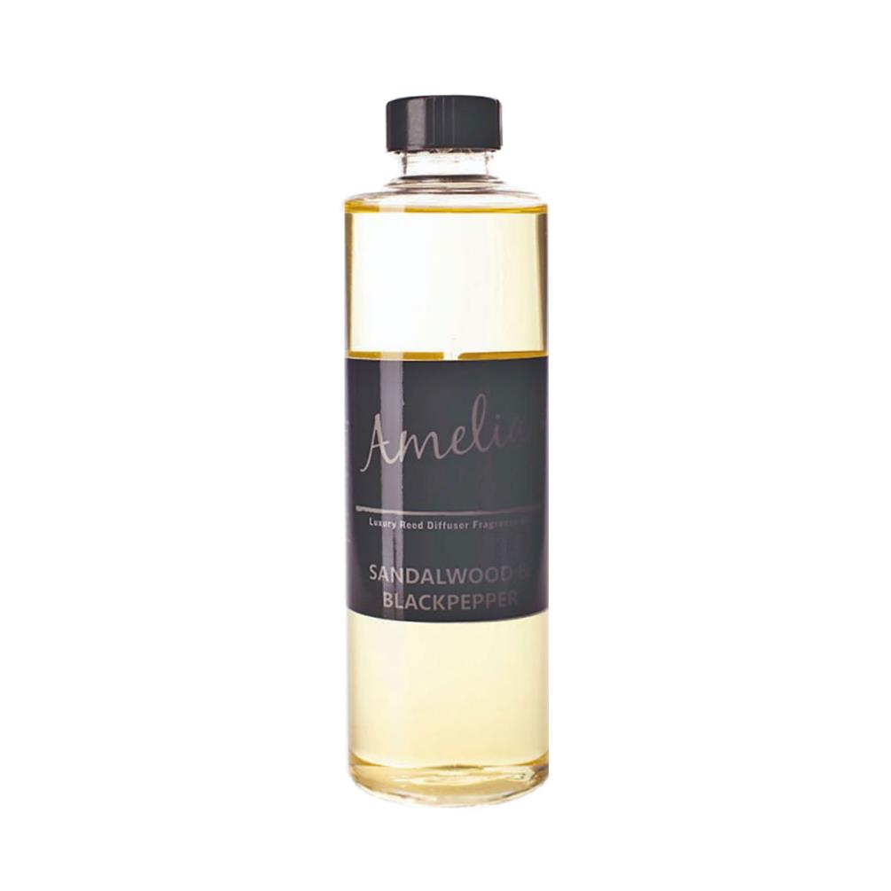 Amelia Sandalwood & Black Pepper Reed Diffuser Refill 250ml £12.59